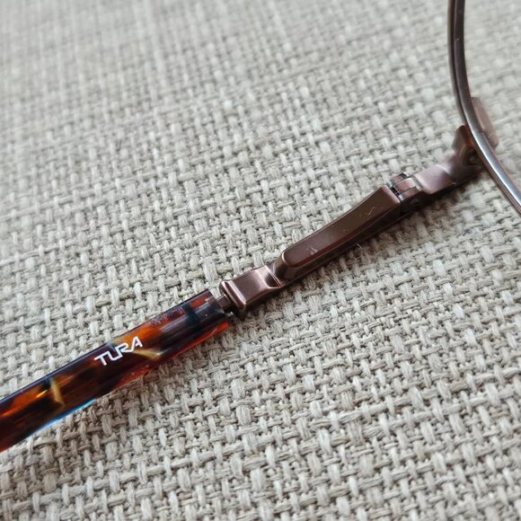 Reserve by TURA Women Eyeglasses Frame MOD708 COP 55[]19 145 Frame Japan New - Picture 8 of 13